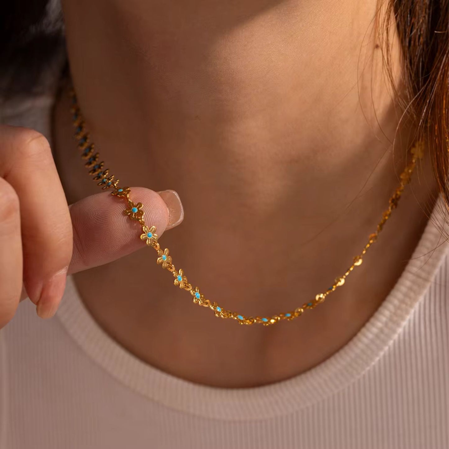Bluebell Radiance Necklace