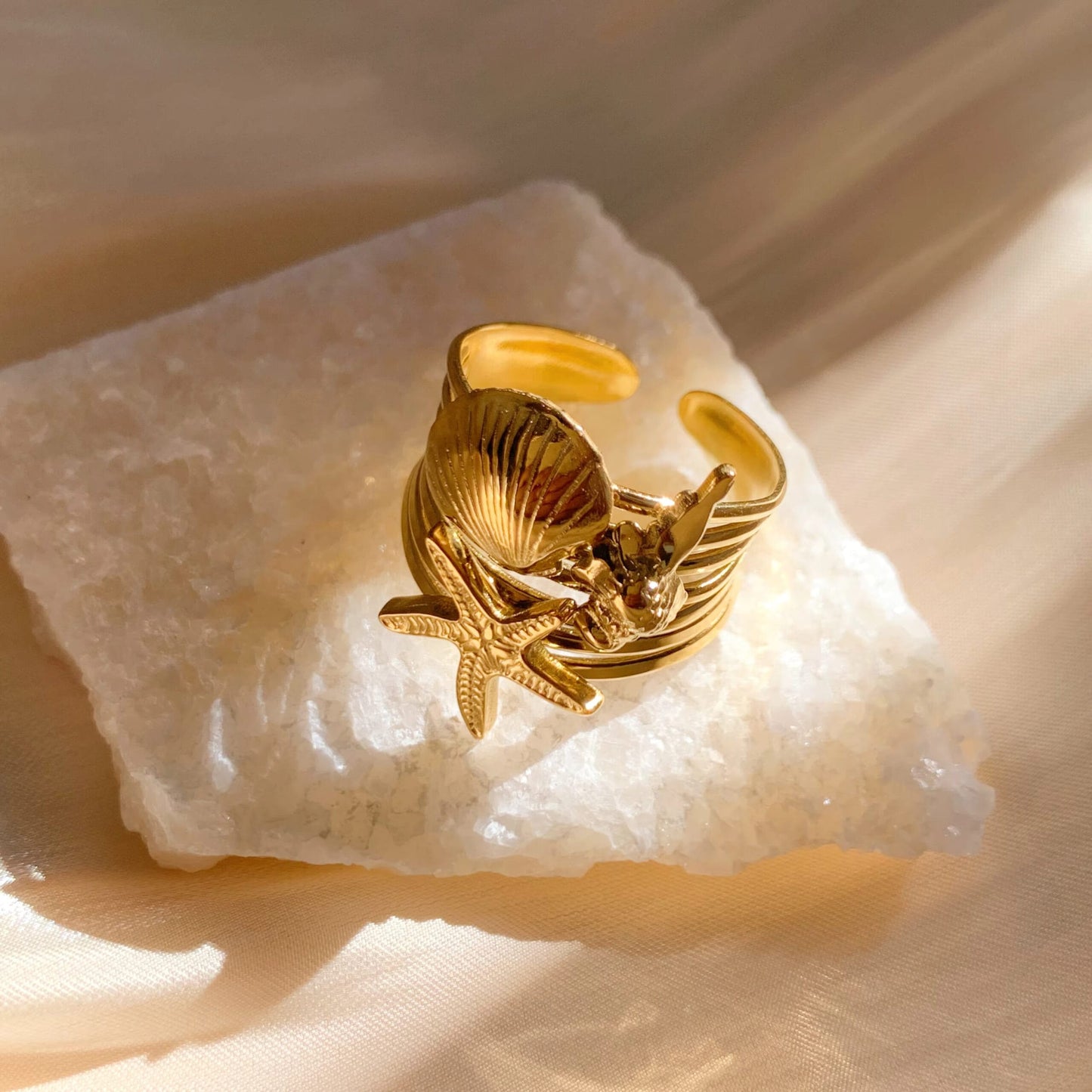 Ocean's Trio Ring