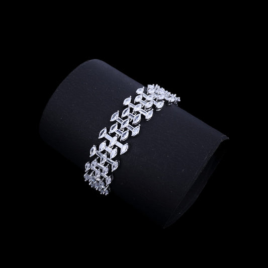 The Sparkling Silver Bracelet
