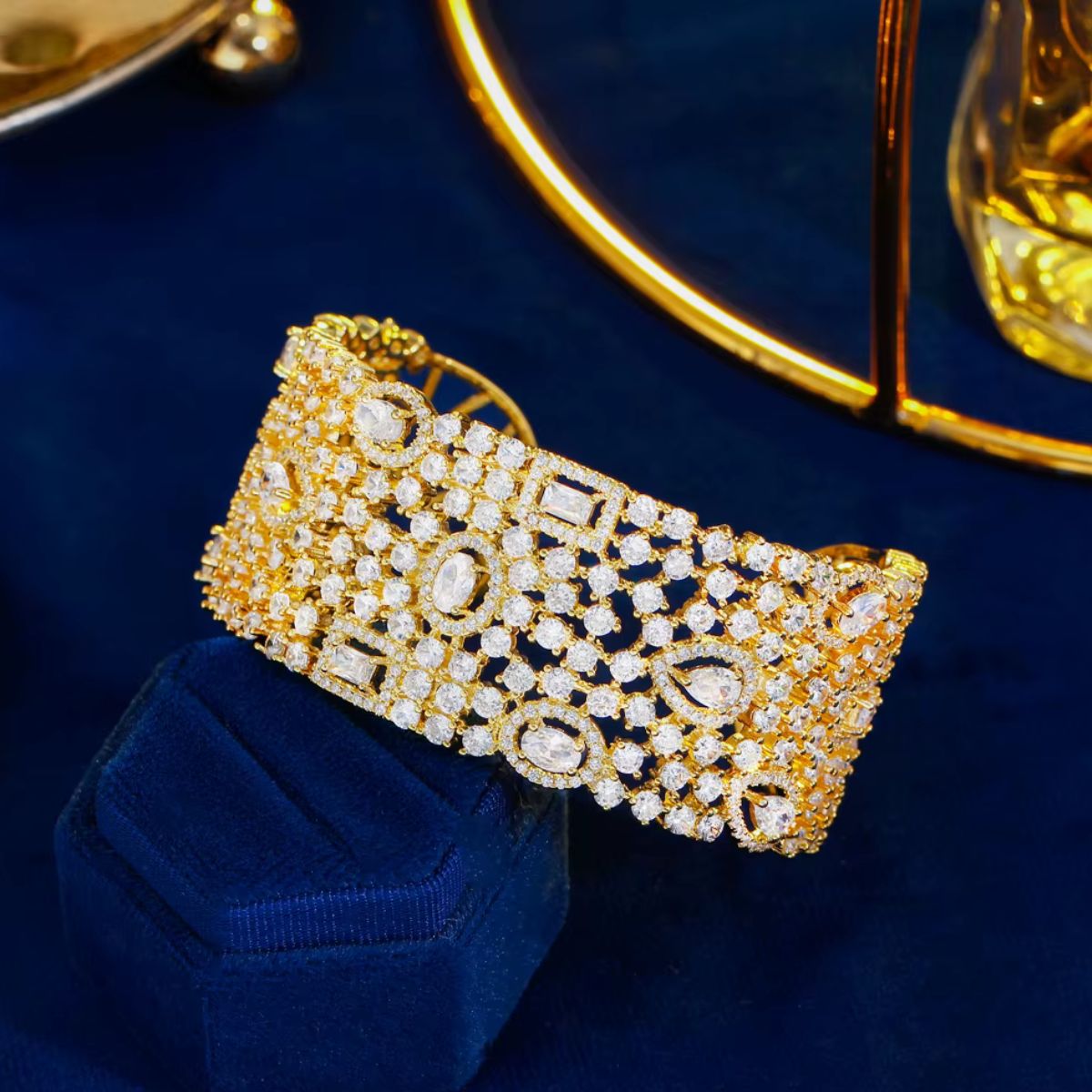Auric Weave Bangle