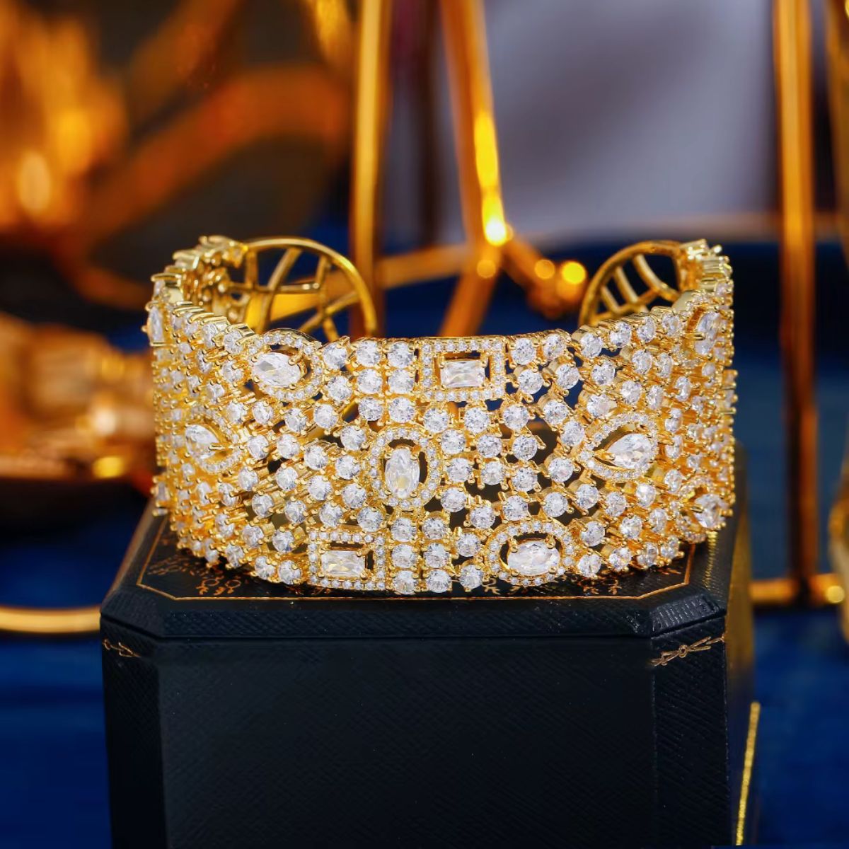 Auric Weave Bangle