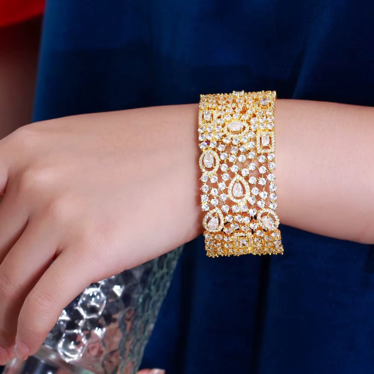 Auric Weave Bangle