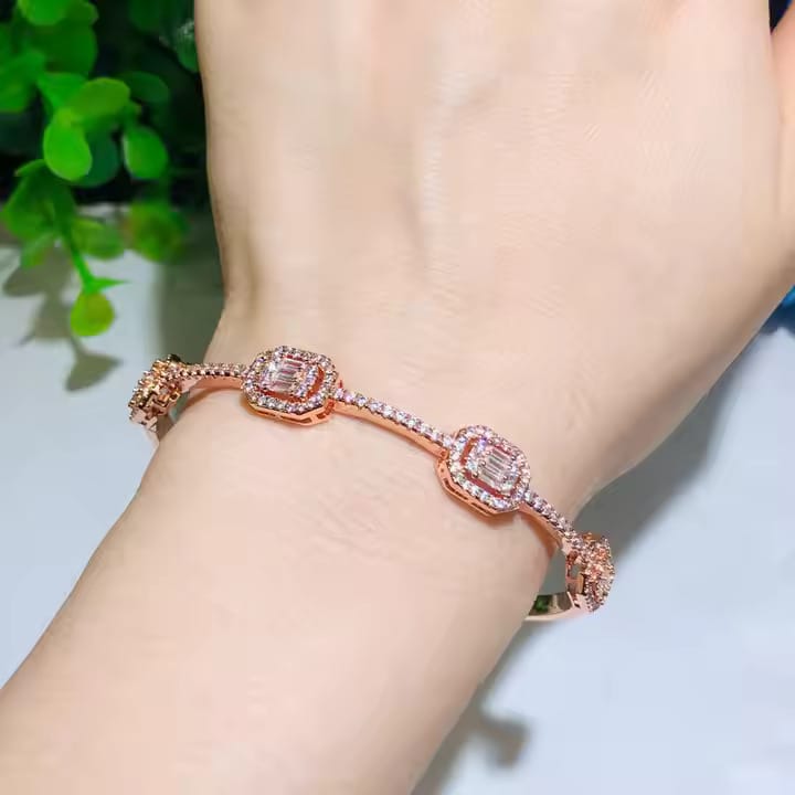 Baguette Square Bangle