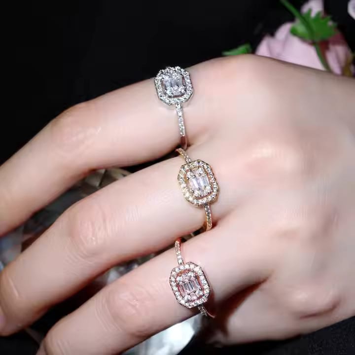 Baguette-Square-Gold-Ring