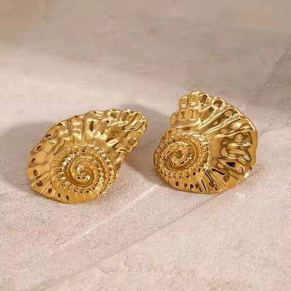 Conch Stud Earrings