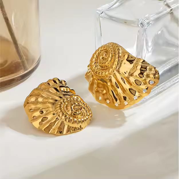 Conch Stud Earrings