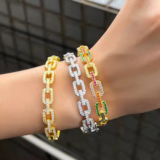 Cuban Chain link Bangle