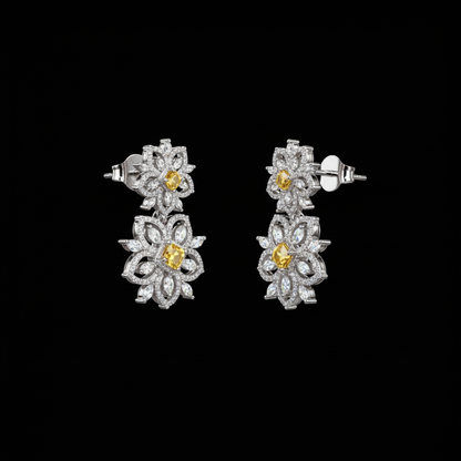 Flower Loop earrings
