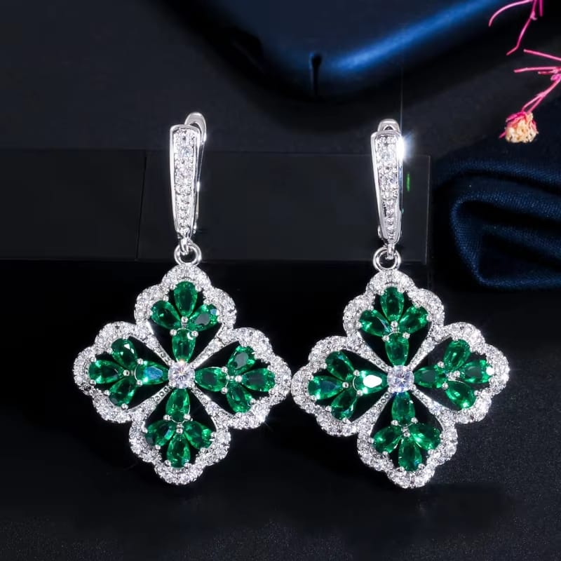 Frozen Bloom Earrings