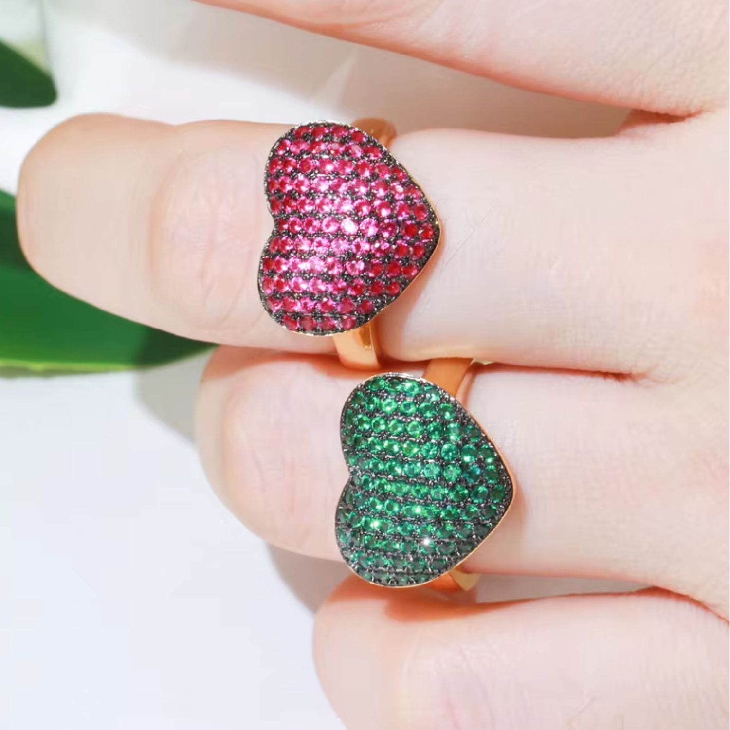 Heart Rings