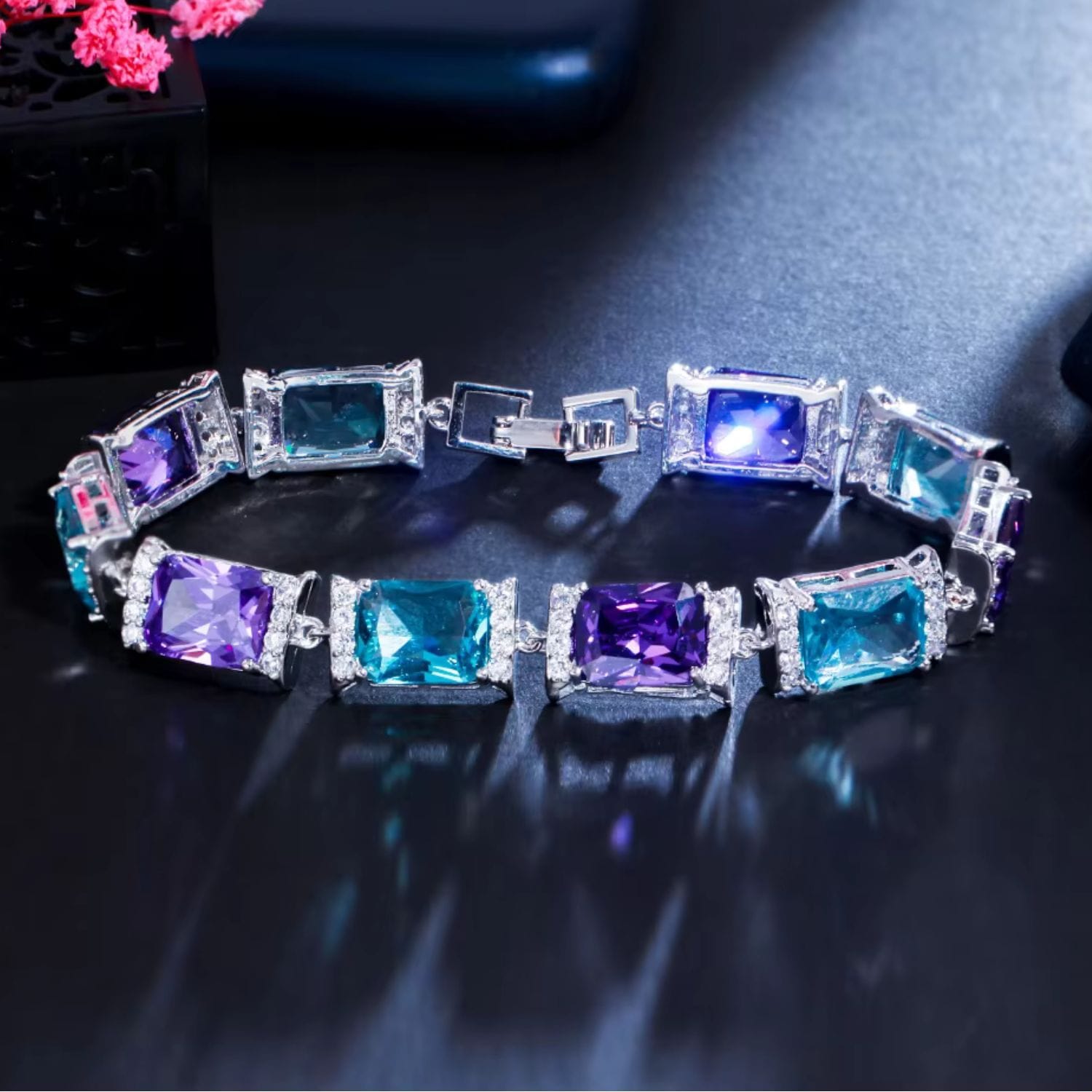 Blue Tron Bracelet