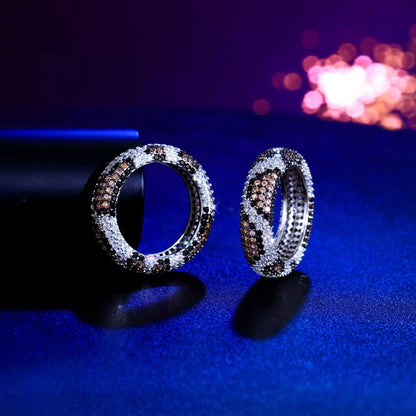 Leopard Kiss Ring