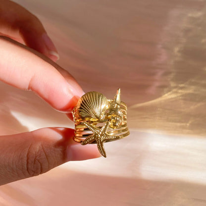 Ocean's Trio Ring