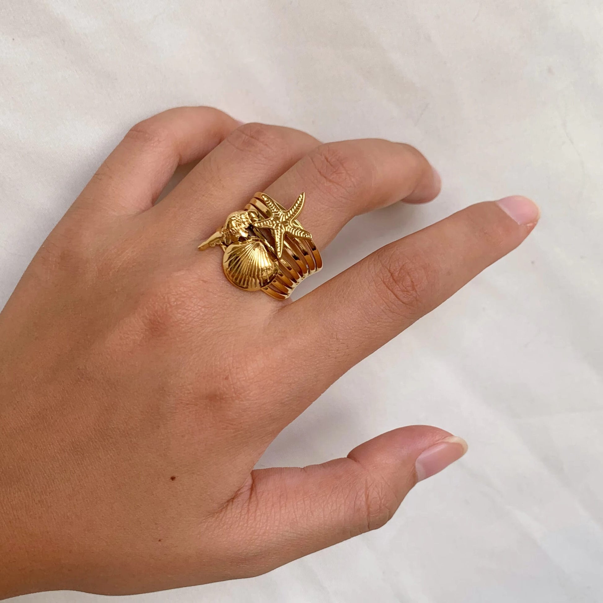 Ocean's Trio Ring