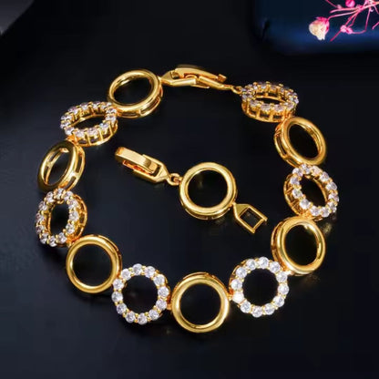 Omen Circle Chain Bracelet