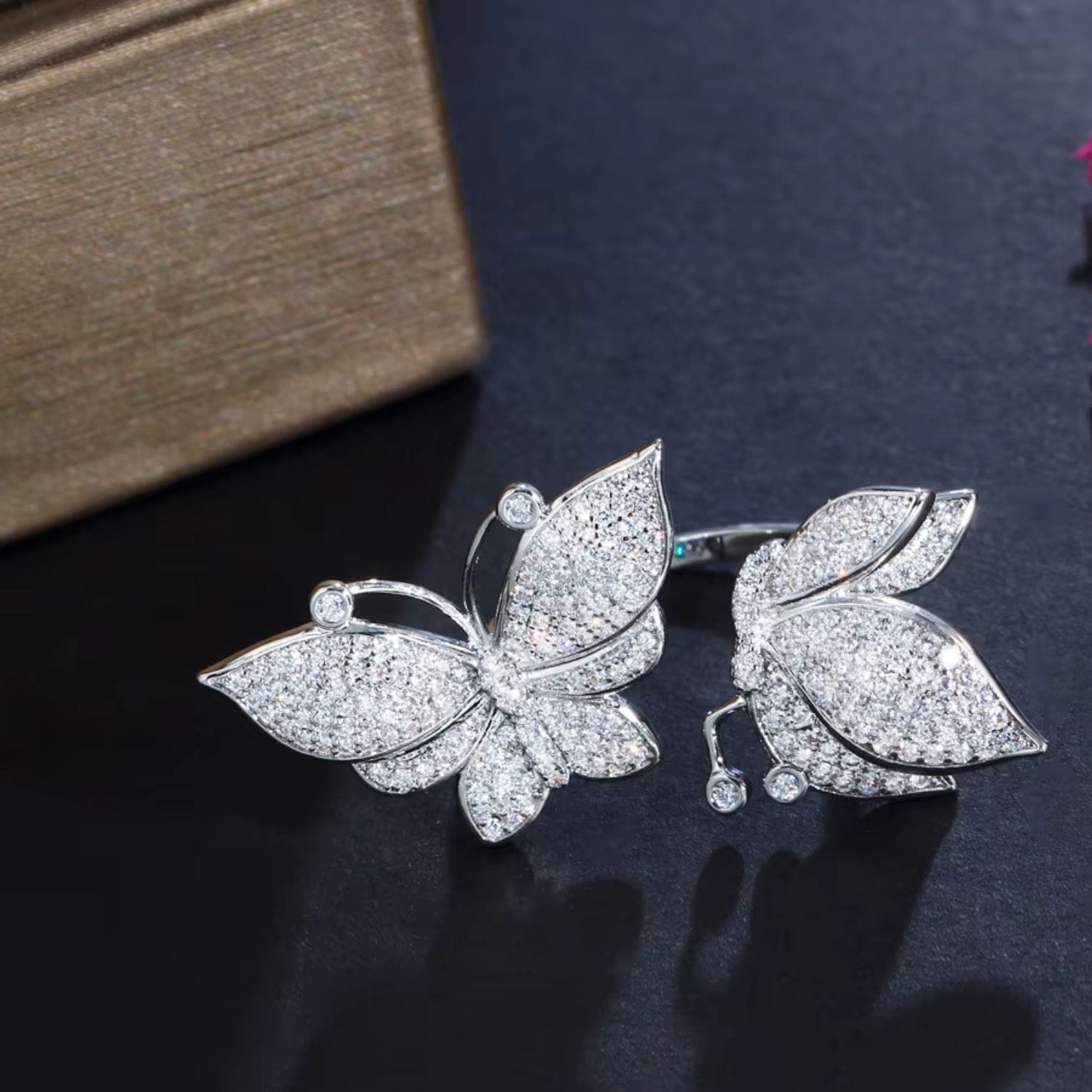 Open Butterfly Ring