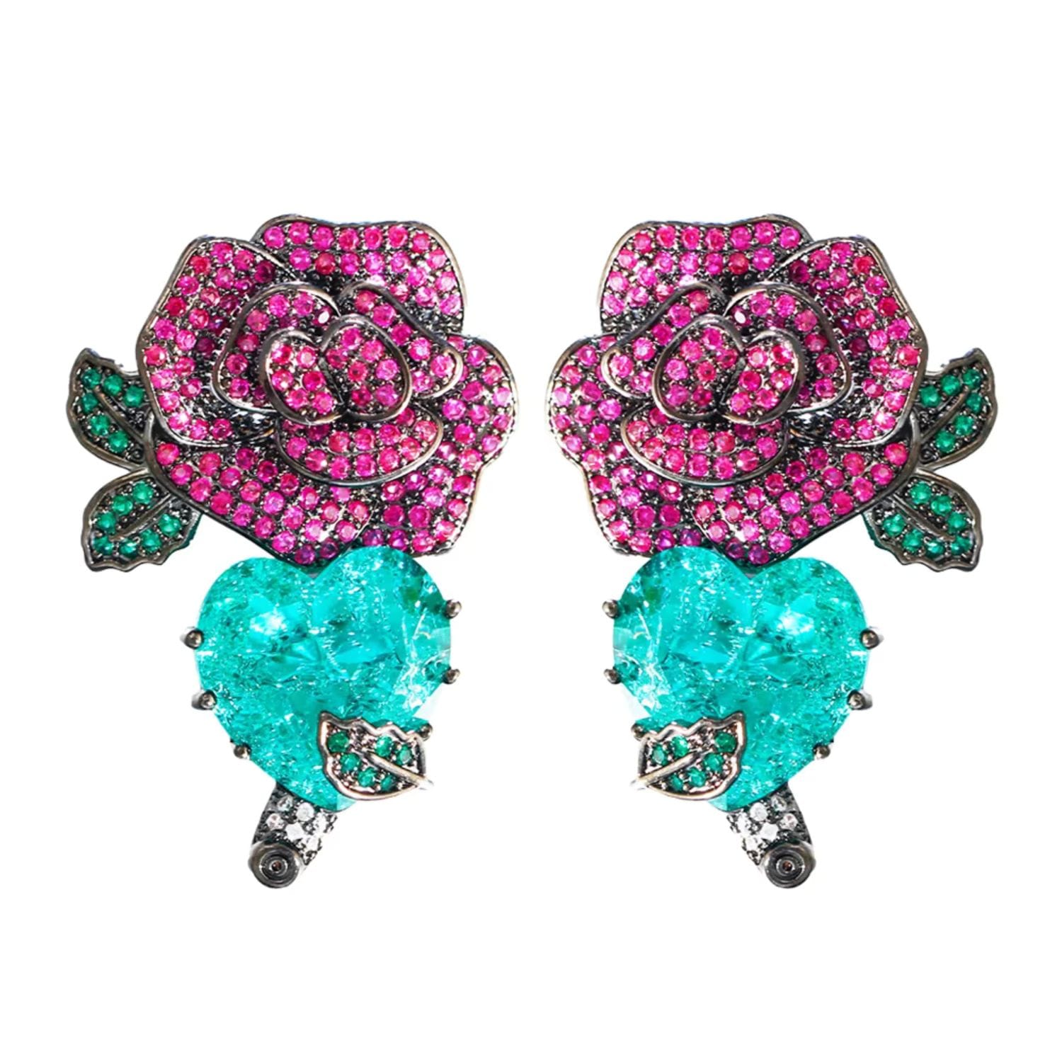 Rose Earrings