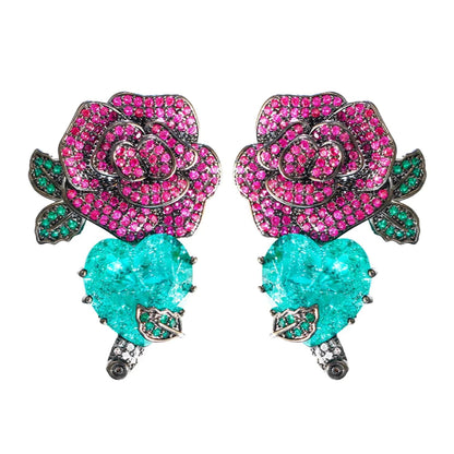 Rose Earrings