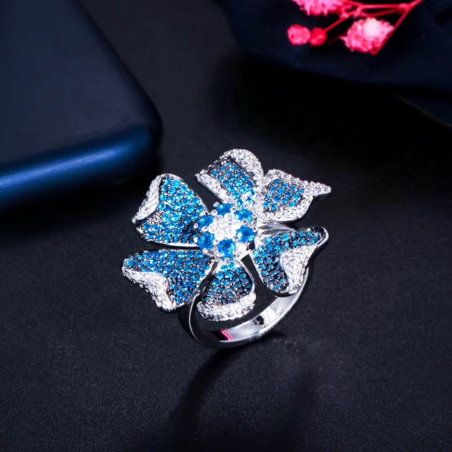 Sapphire Blue Ring