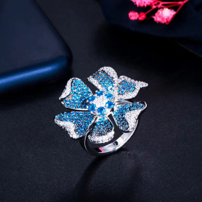 Sapphire Blue Ring