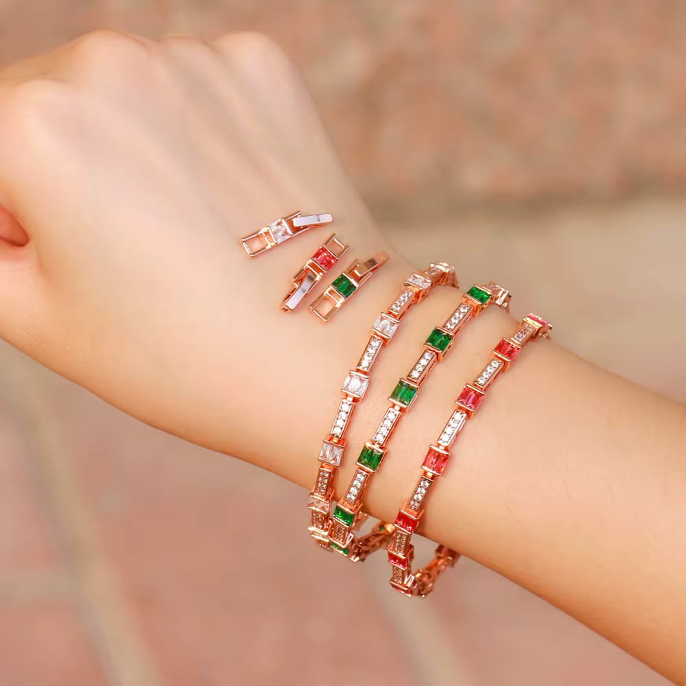 Square Stone Bracelet