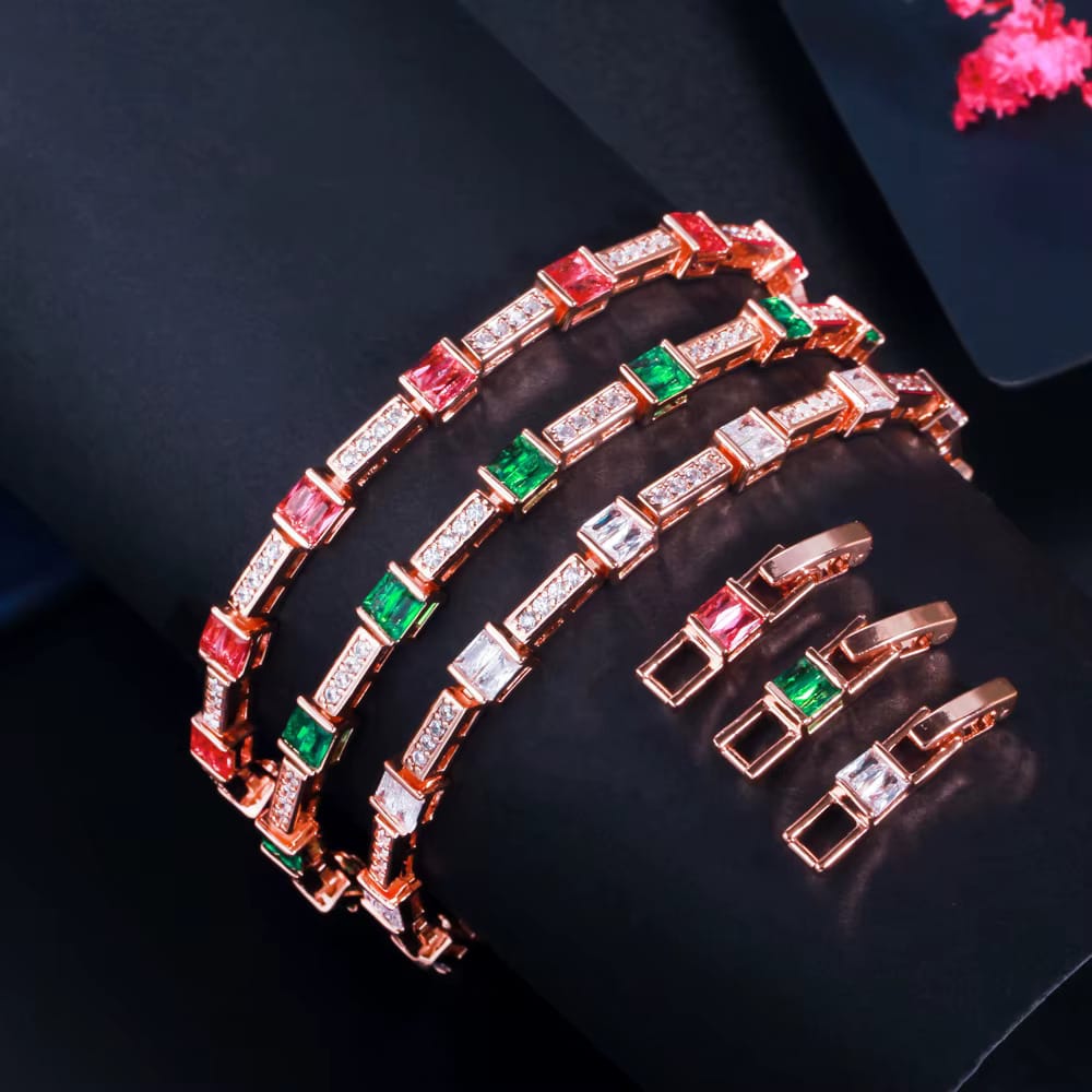 Square Stone Bracelet
