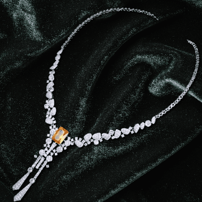 Yellow Blink Necklace